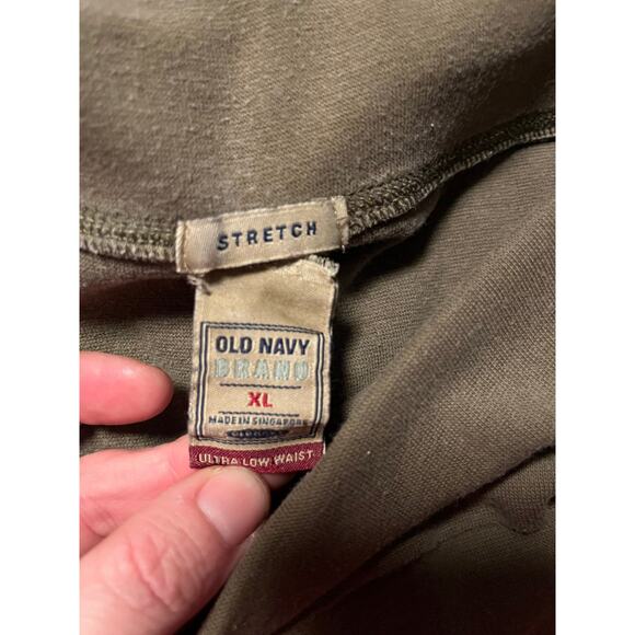 Old Navy Ultra Low Waist Skirt – Brown & Green – Size XL – Casual & Comfy - Picture 2 of 2